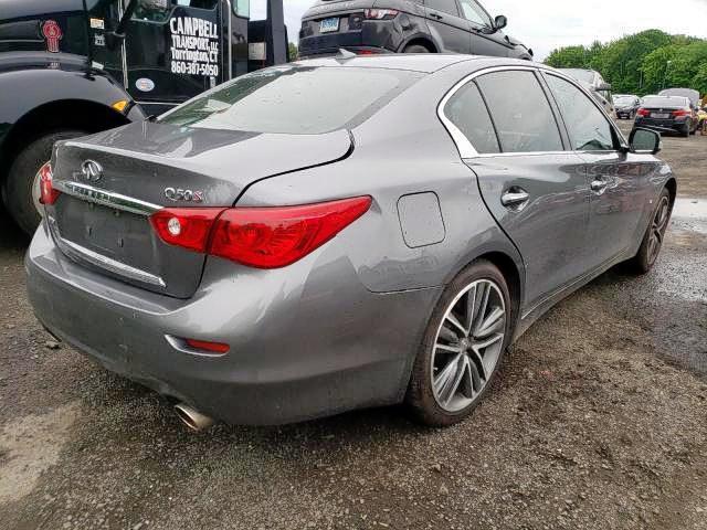 Photo 3 VIN: JN1BV7AR9EM684663 - INFINITI Q50 BASE 