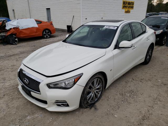 Photo 1 VIN: JN1BV7AR9EM684839 - INFINITI Q50 BASE 