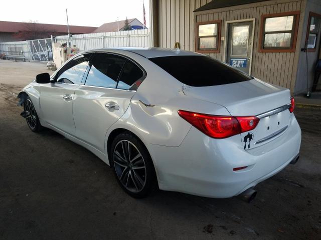 Photo 2 VIN: JN1BV7AR9EM687708 - INFINITI Q50 BASE 