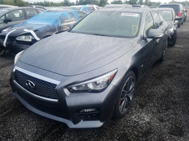 Photo 1 VIN: JN1BV7AR9EM688485 - INFINITI Q50 BASE 