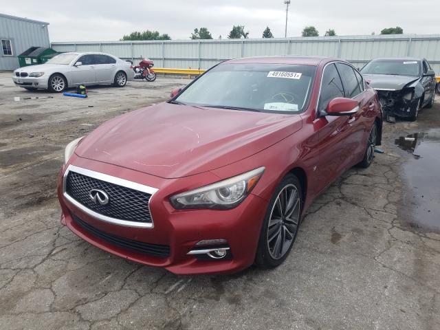 Photo 1 VIN: JN1BV7AR9EM698904 - INFINITI Q50 