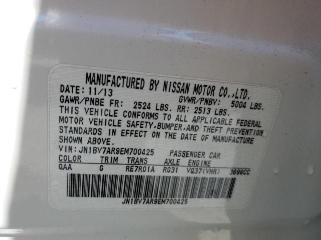 Photo 11 VIN: JN1BV7AR9EM700425 - INFINITI Q50 BASE 