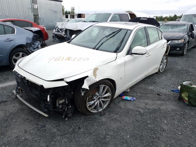 Photo 1 VIN: JN1BV7AR9EM701140 - INFINITI Q50 BASE 