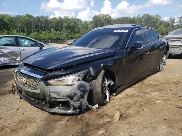 Photo 1 VIN: JN1BV7AR9FM395848 - INFINITI Q50 BASE 