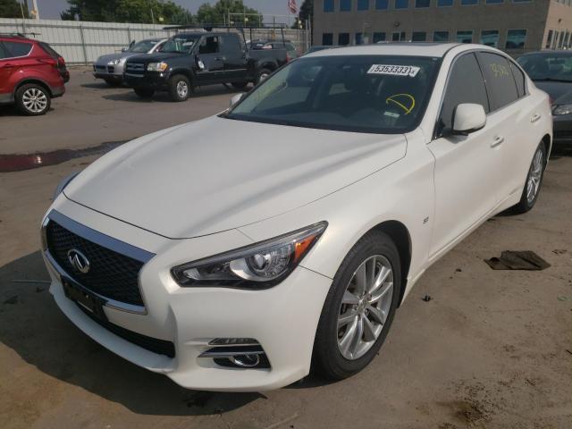 Photo 1 VIN: JN1BV7AR9FM398054 - INFINITI Q50 BASE 