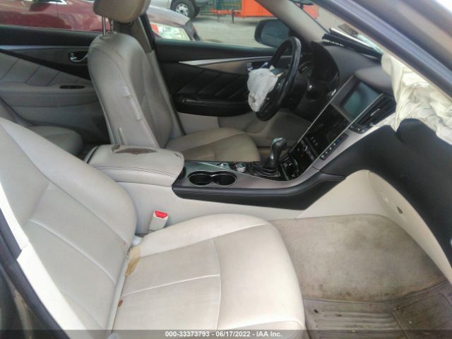 Photo 4 VIN: JN1BV7AR9FM398393 - INFINITI Q50 