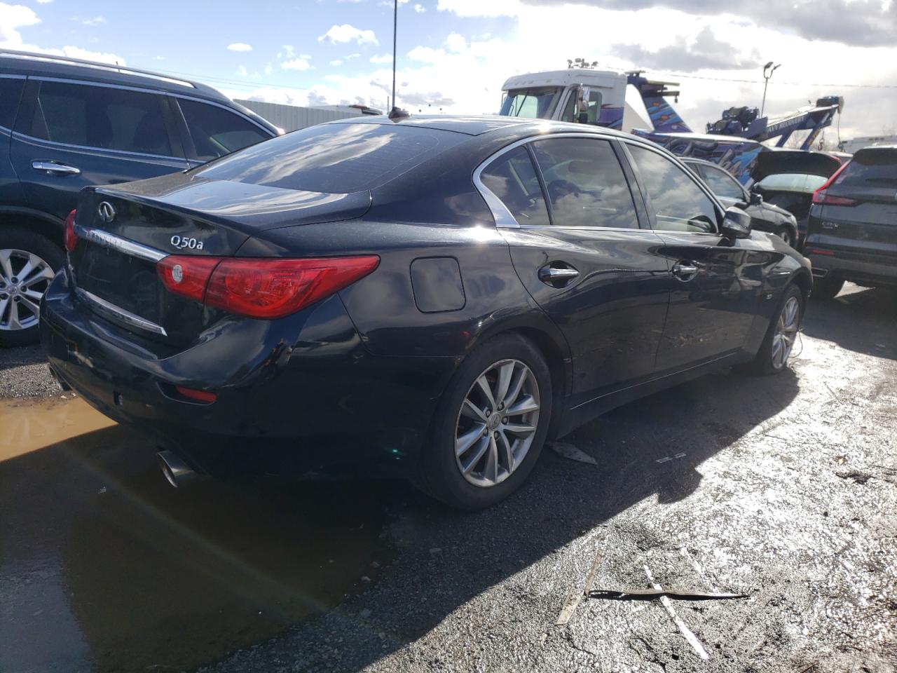 Photo 2 VIN: JN1BV7AR9FM400627 - INFINITI Q50 