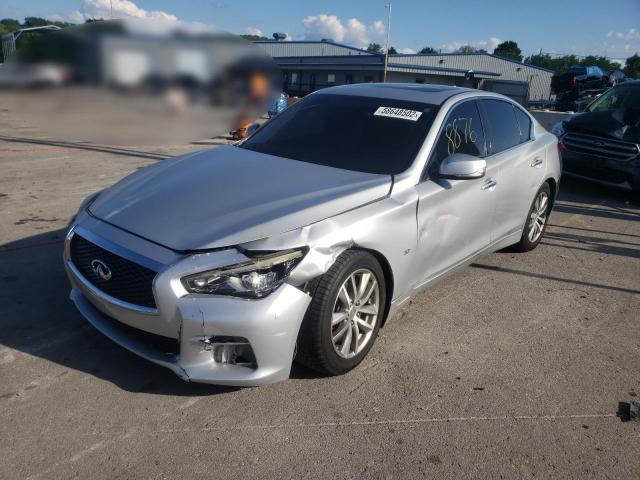 Photo 1 VIN: JN1BV7AR9FM403639 - INFINITI Q50 BASE 