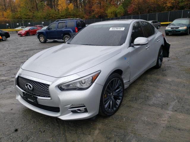 Photo 1 VIN: JN1BV7AR9FM406640 - INFINITI Q50 BASE 