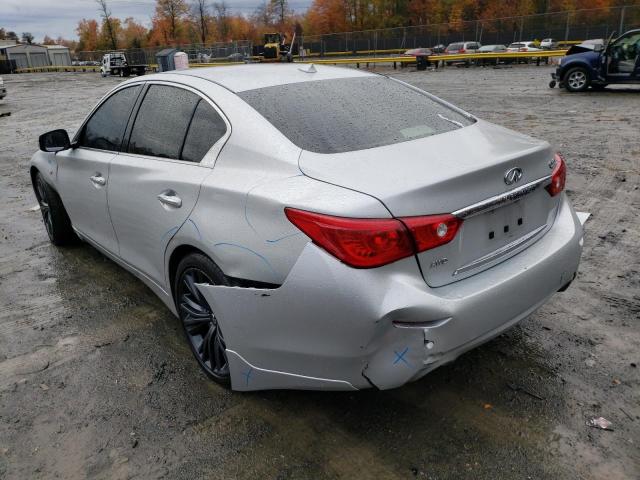 Photo 2 VIN: JN1BV7AR9FM406640 - INFINITI Q50 BASE 