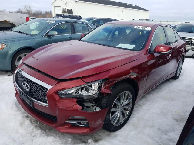 Photo 1 VIN: JN1BV7AR9FM407111 - INFINITI Q50 BASE 