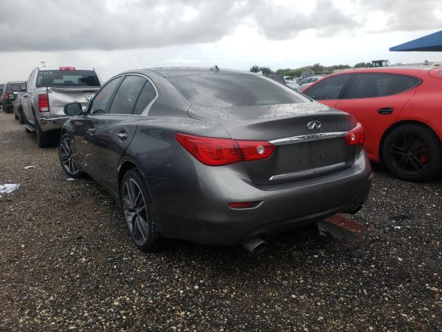 Photo 2 VIN: JN1BV7AR9FM409683 - INFINITI Q50 BASE 