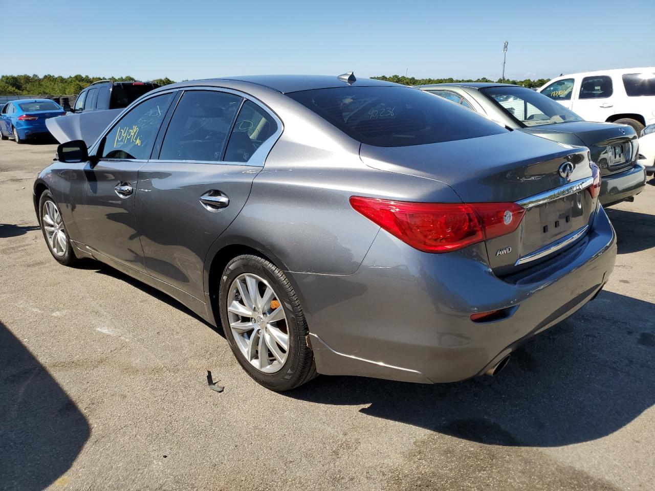 Photo 2 VIN: JN1BV7AR9FM412132 - INFINITI Q50 