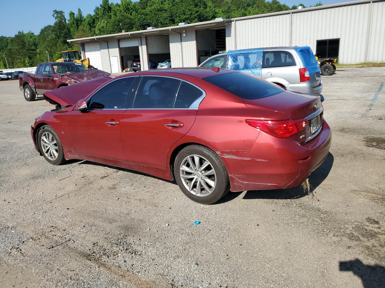 Photo 1 VIN: JN1BV7AR9FM415855 - INFINITI Q50 