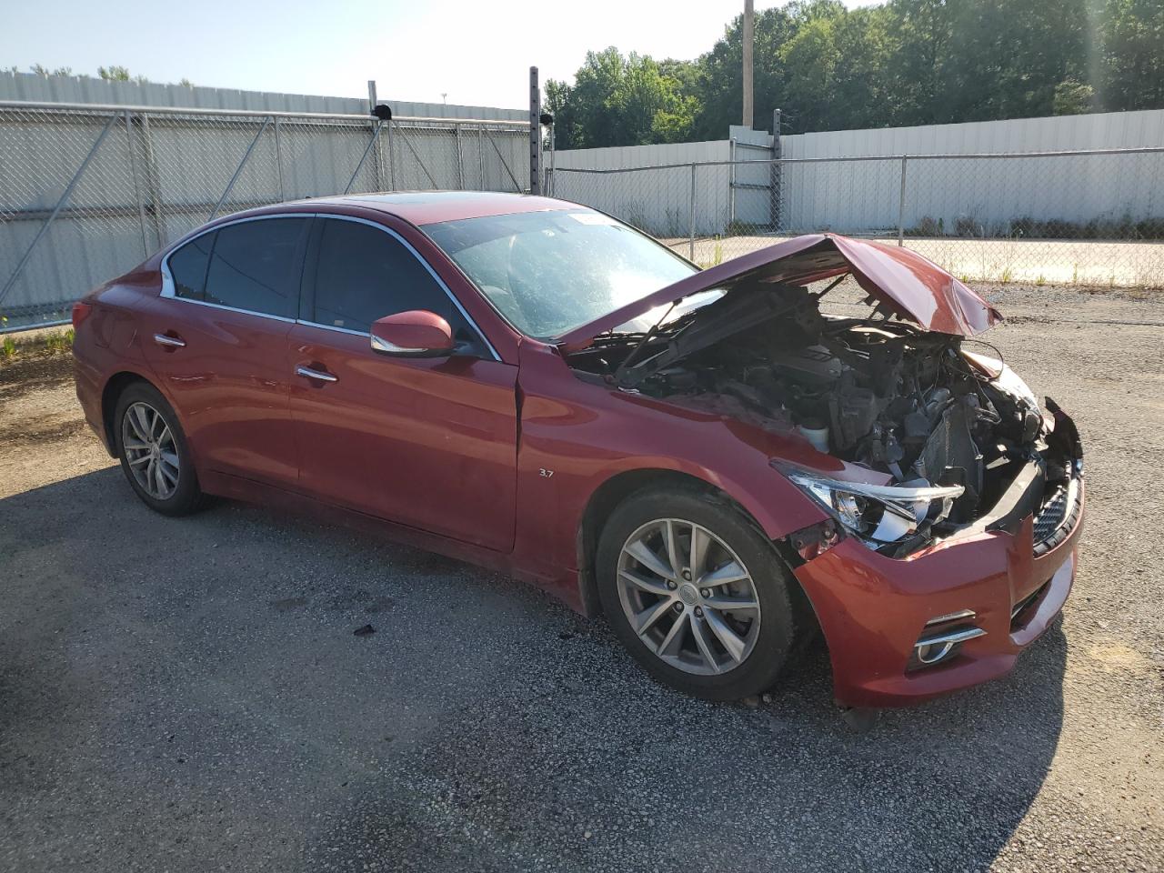 Photo 3 VIN: JN1BV7AR9FM415855 - INFINITI Q50 