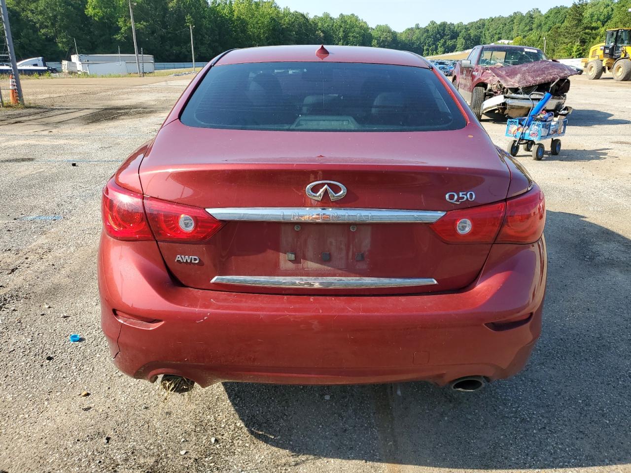 Photo 5 VIN: JN1BV7AR9FM415855 - INFINITI Q50 