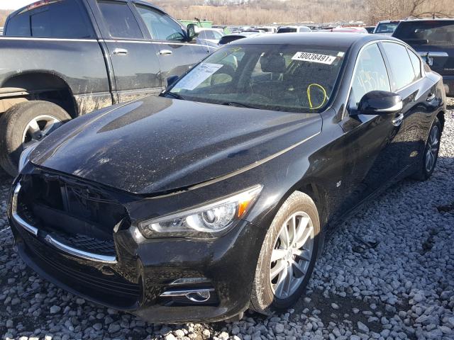 Photo 1 VIN: JN1BV7AR9FM419551 - INFINITI Q50 BASE 