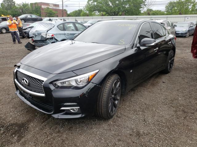 Photo 1 VIN: JN1BV7AR9FM420599 - INFINITI Q50 BASE 