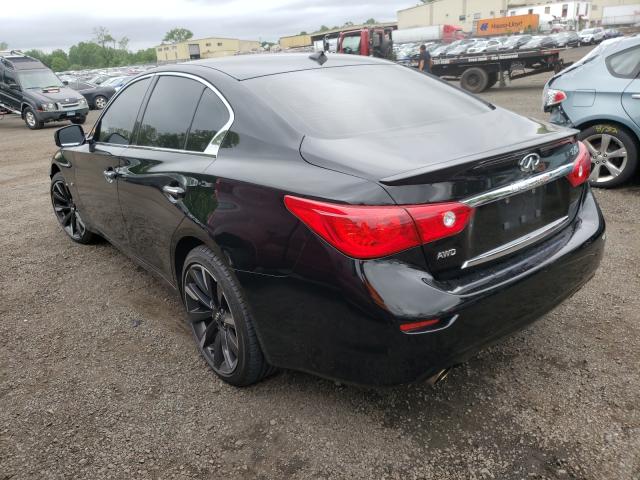 Photo 2 VIN: JN1BV7AR9FM420599 - INFINITI Q50 BASE 