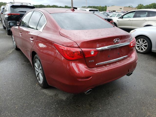 Photo 2 VIN: JN1BV7ARXEM682629 - INFINITI Q50 BASE 