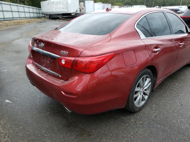 Photo 3 VIN: JN1BV7ARXEM682629 - INFINITI Q50 BASE 