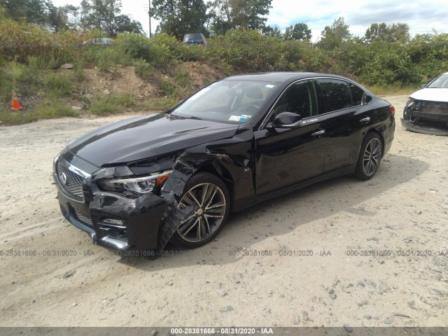 Photo 1 VIN: JN1BV7ARXEM688625 - INFINITI Q50 