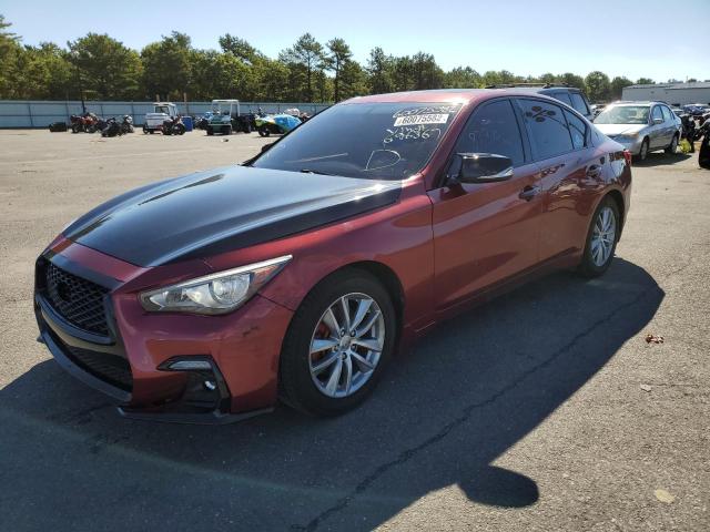 Photo 1 VIN: JN1BV7ARXEM696367 - INFINITI Q50 BASE 