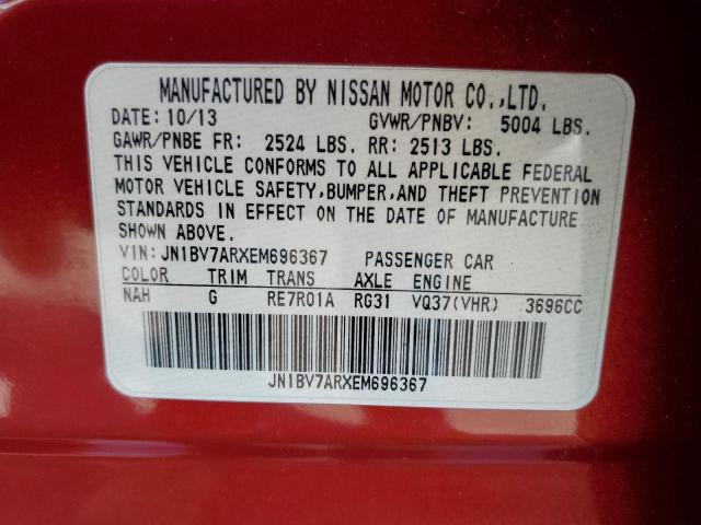 Photo 9 VIN: JN1BV7ARXEM696367 - INFINITI Q50 BASE 