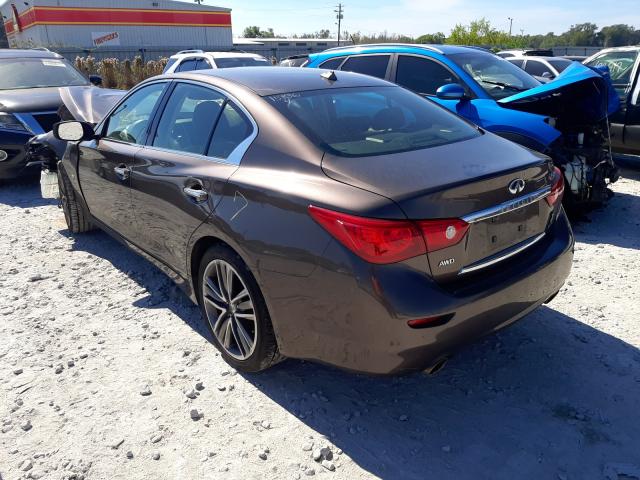 Photo 2 VIN: JN1BV7ARXEM698135 - INFINITI Q50 BASE 