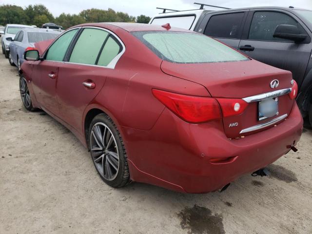 Photo 2 VIN: JN1BV7ARXEM700742 - INFINITI Q50 BASE 