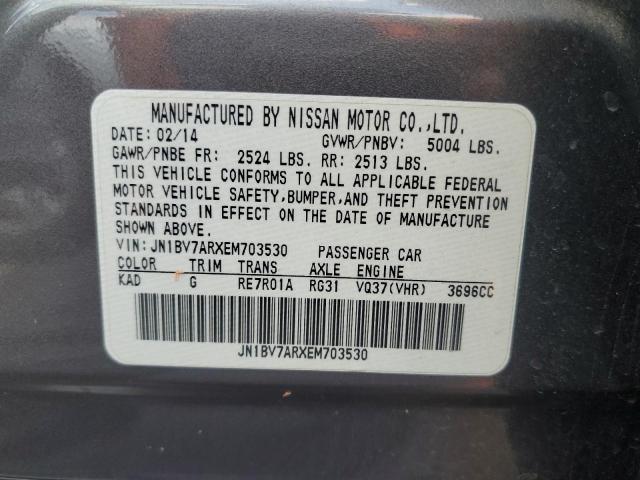 Photo 12 VIN: JN1BV7ARXEM703530 - INFINITI Q50 BASE 