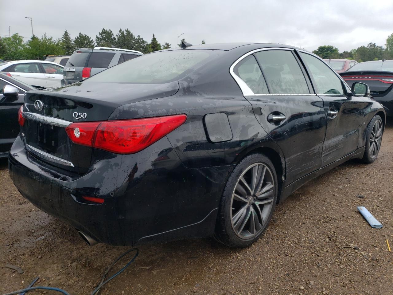 Photo 2 VIN: JN1BV7ARXEM705486 - INFINITI Q50 