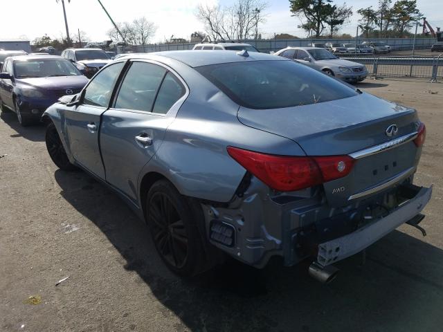 Photo 2 VIN: JN1BV7ARXEM707691 - INFINITI Q50 BASE 