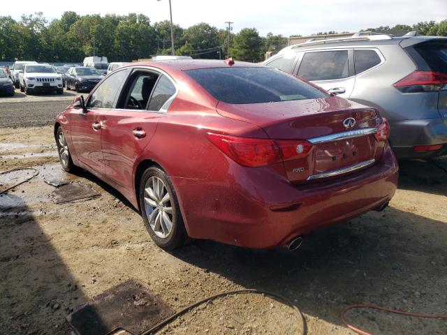 Photo 2 VIN: JN1BV7ARXFM400300 - INFINITI Q50 BASE 