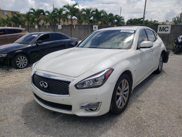 Photo 1 VIN: JN1BY1AP1JM180704 - INFINITI Q70 3.7 LU 