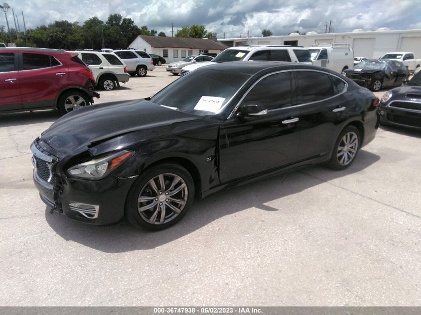 Photo 2 VIN: JN1BY1APXHM740598 - INFINITI Q70 