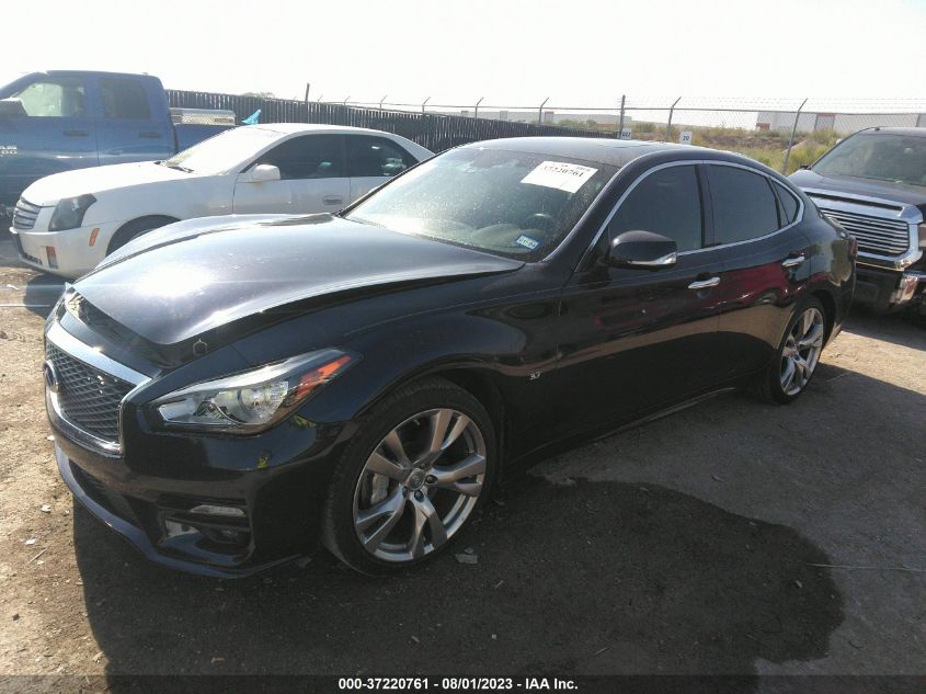 Photo 1 VIN: JN1BY1APXHM741489 - INFINITI Q70 