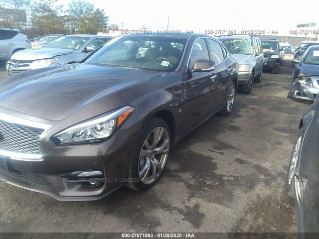 Photo 1 VIN: JN1BY1AR2KM585456 - INFINITI Q70 