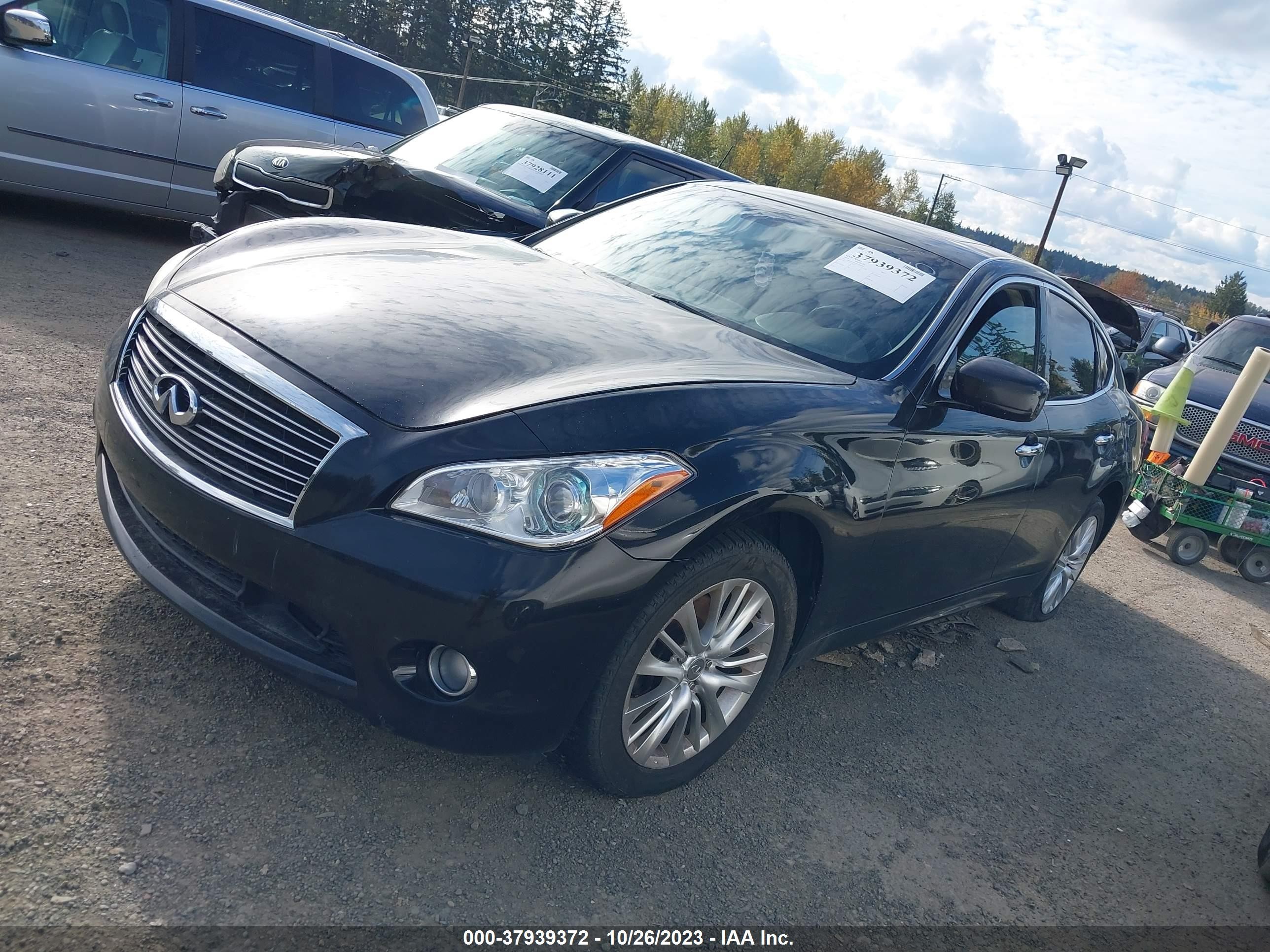 Photo 1 VIN: JN1BY1AR3CM390287 - INFINITI M 