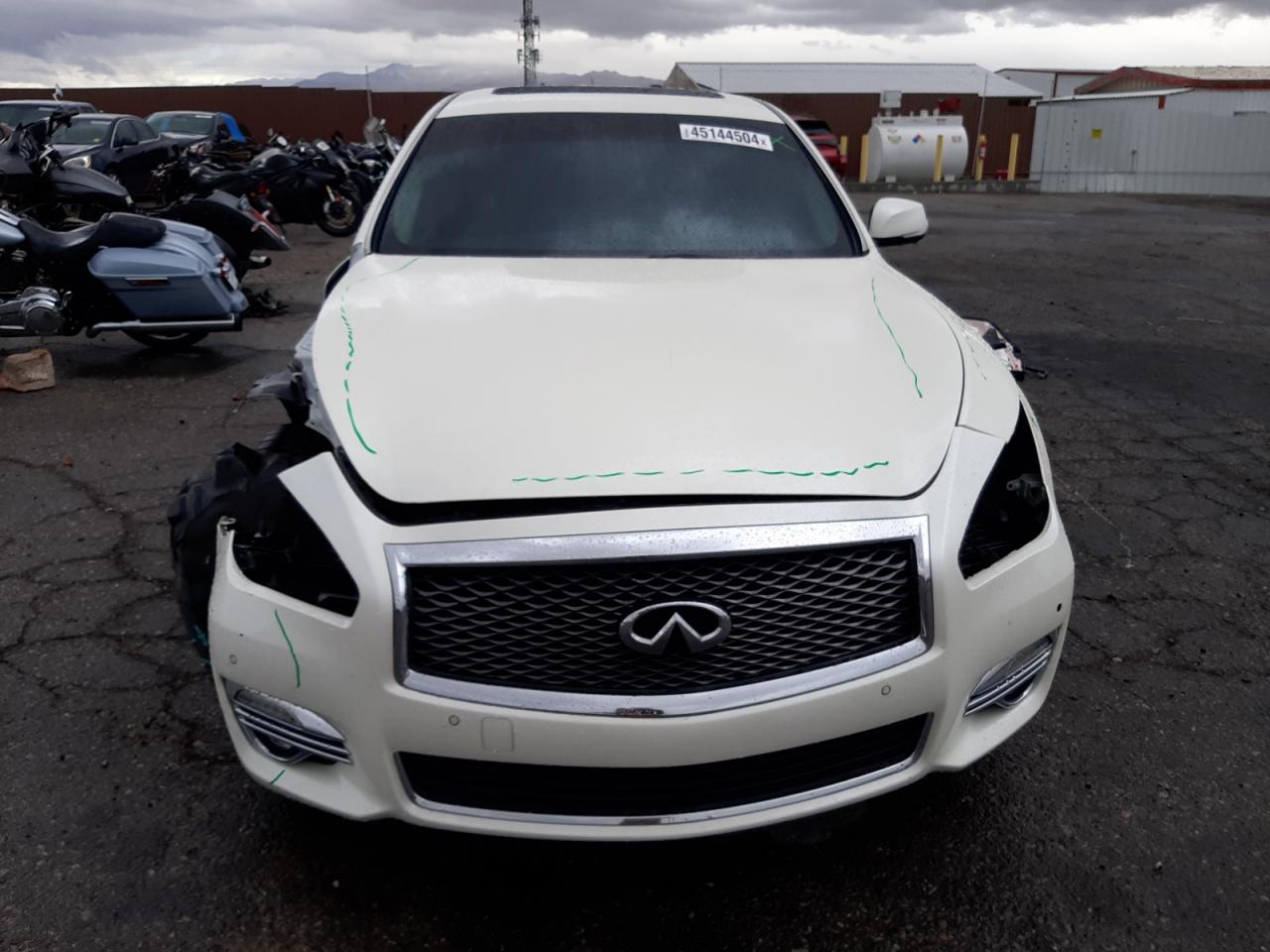 Photo 4 VIN: JN1BY1AR4KM585975 - INFINITI Q70 