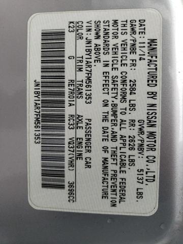 Photo 11 VIN: JN1BY1AR7FM561353 - INFINITI Q70 3-7 