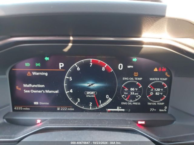 Photo 6 VIN: JN1BZ4AH5RM362733 - NISSAN NISSAN Z 