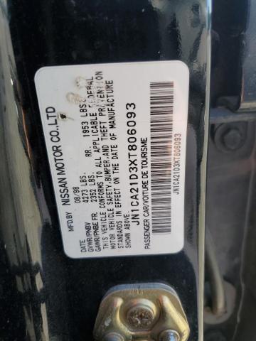 Photo 11 VIN: JN1CA21D3XT806093 - NISSAN MAXIMA GLE 