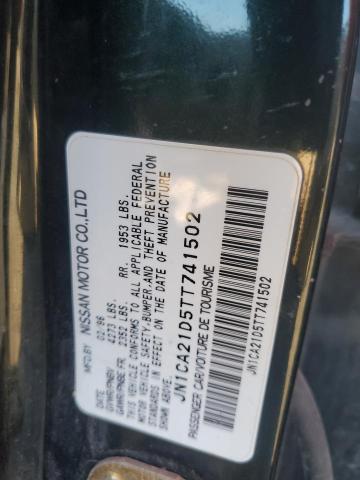 Photo 11 VIN: JN1CA21D5TT741502 - NISSAN MAXIMA GLE 