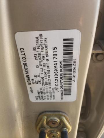 Photo 11 VIN: JN1CA21D6XM417815 - NISSAN MAXIMA 