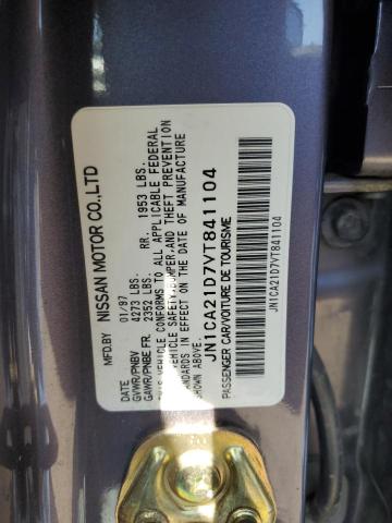 Photo 11 VIN: JN1CA21D7VT841104 - NISSAN MAXIMA 