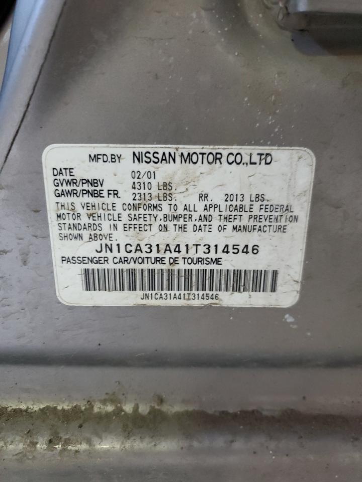 Photo 11 VIN: JN1CA31A41T314546 - NISSAN MAXIMA 