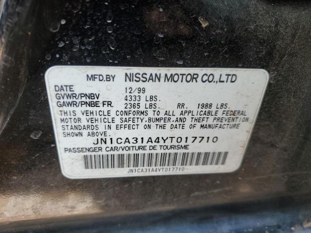 Photo 11 VIN: JN1CA31A4YT017710 - NISSAN MAXIMA 