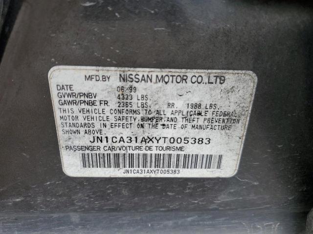 Photo 11 VIN: JN1CA31AXYT005383 - NISSAN MAXIMA 