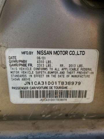 Photo 11 VIN: JN1CA31D01T838979 - NISSAN MAXIMA 